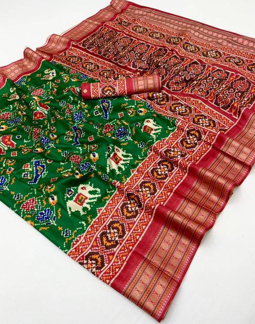 Sandhya rudraksh patola Saree wholesale suppliers in Bangalore